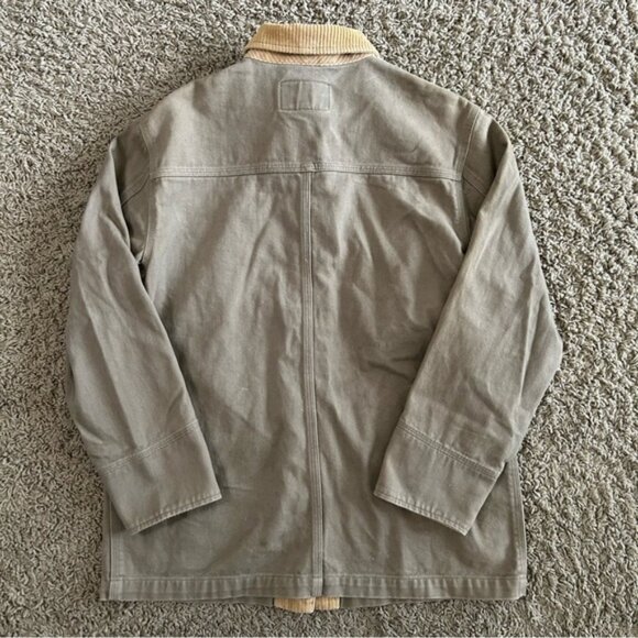 Vtg Ralph Lauren Jeans Co. Jacket Men's Medium Denim Chore Coat Workwear Utility - Picture 10 of 10